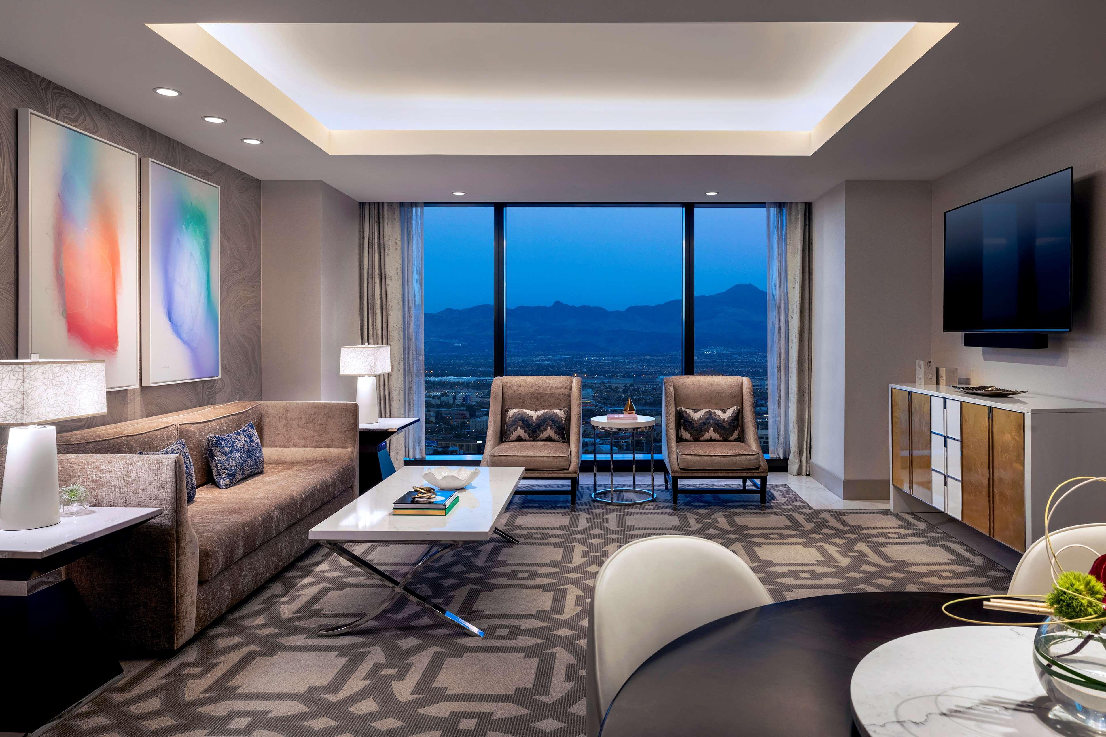 Crockfords Las Vegas, Lxr Hotels & Resorts At Resorts World Exterior foto